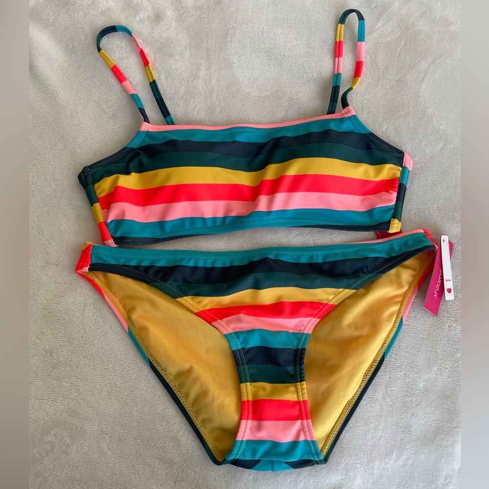 Xhilaration 2-Piece Swimsuit Size Large